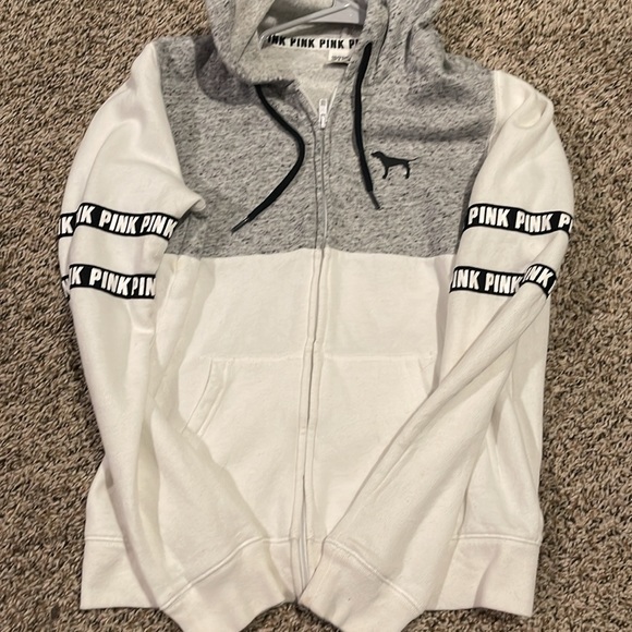 Pink Vs zip up hoodie size Small - Picture 5 of 9